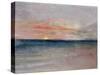 Sunset-J^ M^ W^ Turner-Stretched Canvas