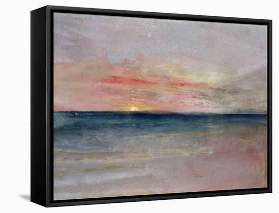 Sunset-J^ M^ W^ Turner-Framed Stretched Canvas