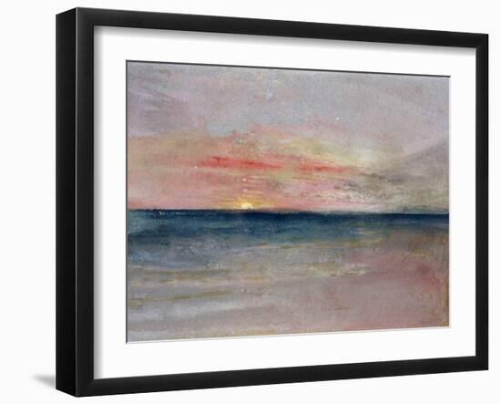 Sunset-J^ M^ W^ Turner-Framed Giclee Print