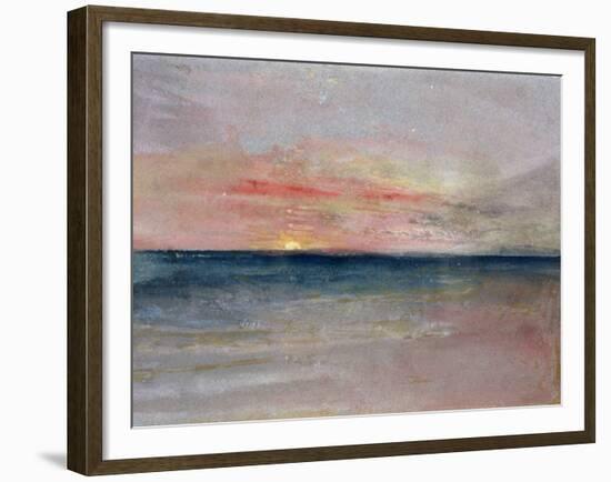 Sunset-J^ M^ W^ Turner-Framed Giclee Print