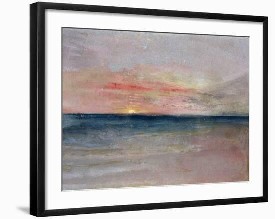 Sunset-J^ M^ W^ Turner-Framed Giclee Print