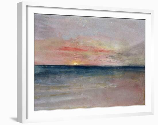 Sunset-J^ M^ W^ Turner-Framed Giclee Print