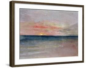 Sunset-J^ M^ W^ Turner-Framed Giclee Print