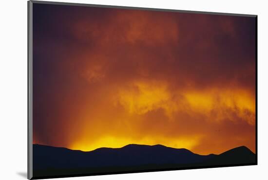 Sunset-DLILLC-Mounted Photographic Print