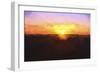 Sunset-Philippe Hugonnard-Framed Giclee Print