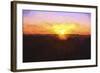 Sunset-Philippe Hugonnard-Framed Giclee Print