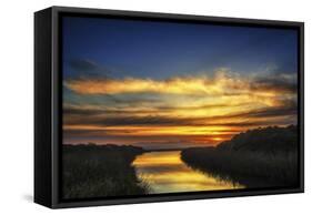 Sunset-Pixie Pics-Framed Stretched Canvas