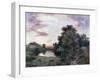 Sunset-Thomas Moran-Framed Giclee Print