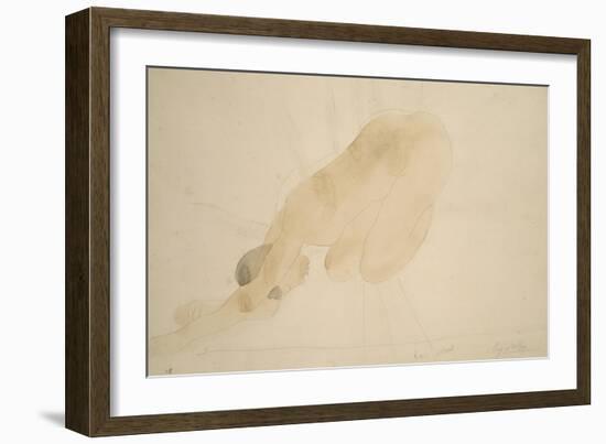 Sunset-Auguste Rodin-Framed Giclee Print