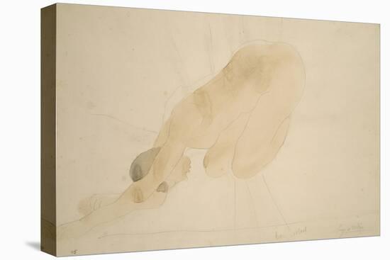 Sunset-Auguste Rodin-Stretched Canvas