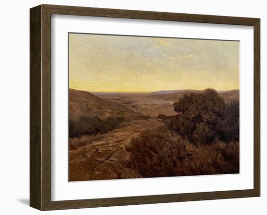 Sunset-Elmer Wachtel-Framed Art Print