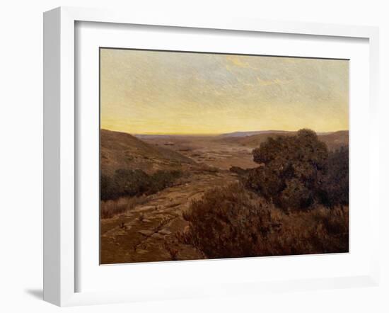 Sunset-Elmer Wachtel-Framed Art Print