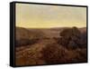 Sunset-Elmer Wachtel-Framed Stretched Canvas