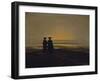 Sunset-Caspar David Friedrich-Framed Giclee Print