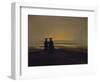 Sunset-Caspar David Friedrich-Framed Giclee Print