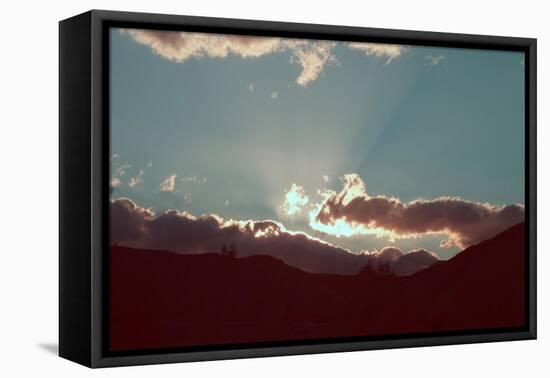 Sunset-NaxArt-Framed Stretched Canvas