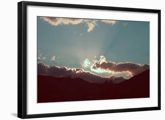 Sunset-NaxArt-Framed Art Print