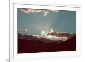 Sunset-NaxArt-Framed Art Print