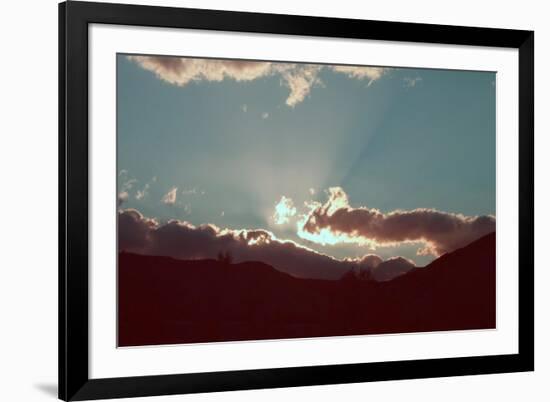 Sunset-NaxArt-Framed Art Print