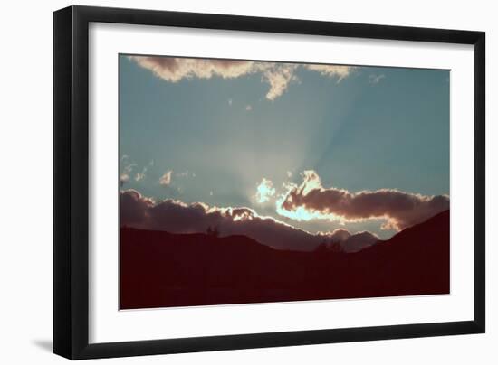 Sunset-NaxArt-Framed Art Print