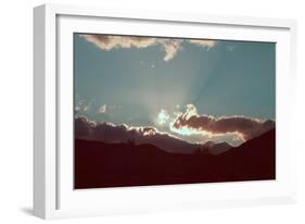 Sunset-NaxArt-Framed Art Print