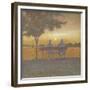 Sunset-Simon Cook-Framed Giclee Print