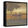 Sunset-Simon Cook-Framed Stretched Canvas