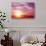 Sunset-frenta-Stretched Canvas displayed on a wall