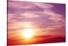 Sunset-frenta-Stretched Canvas