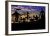 Sunset-Carrie Webster-Framed Giclee Print