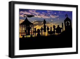 Sunset-Carrie Webster-Framed Giclee Print