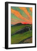 Sunset-Karl Nordstrom-Framed Giclee Print