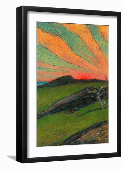 Sunset-Karl Nordstrom-Framed Giclee Print