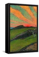 Sunset-Karl Nordstrom-Framed Stretched Canvas