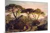 Sunset-Samuel Palmer-Mounted Giclee Print