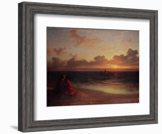 Sunset-Francis Danby-Framed Giclee Print