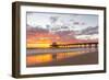 sunsets 20188--14-Jeff Poe-Framed Photo