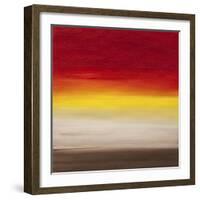 Sunsets - Canvas 1-Hilary Winfield-Framed Giclee Print