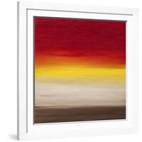 Sunsets - Canvas 1-Hilary Winfield-Framed Giclee Print