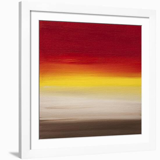 Sunsets - Canvas 1-Hilary Winfield-Framed Giclee Print