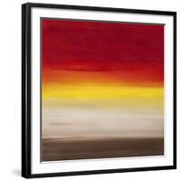 Sunsets - Canvas 1-Hilary Winfield-Framed Giclee Print