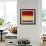 Sunsets - Canvas 1-Hilary Winfield-Framed Giclee Print displayed on a wall