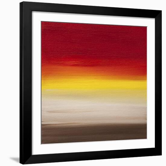 Sunsets - Canvas 1-Hilary Winfield-Framed Giclee Print