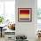 Sunsets - Canvas 1-Hilary Winfield-Framed Giclee Print displayed on a wall