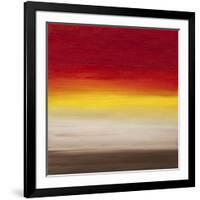 Sunsets - Canvas 1-Hilary Winfield-Framed Giclee Print