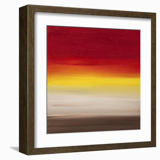 Sunsets - Canvas 1-Hilary Winfield-Framed Giclee Print