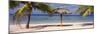 Sunshade on the Beach, La Boca, Cuba-null-Mounted Photographic Print