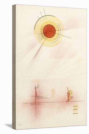 Sunshine, 1929-Wassily Kandinsky-Stretched Canvas