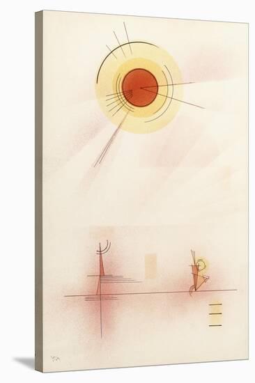 Sunshine, 1929-Wassily Kandinsky-Stretched Canvas