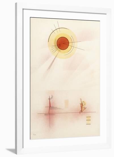 Sunshine, 1929-Wassily Kandinsky-Framed Giclee Print